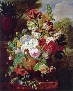 unknow artist Floral, beautiful classical still life of flowers.042 France oil painting art